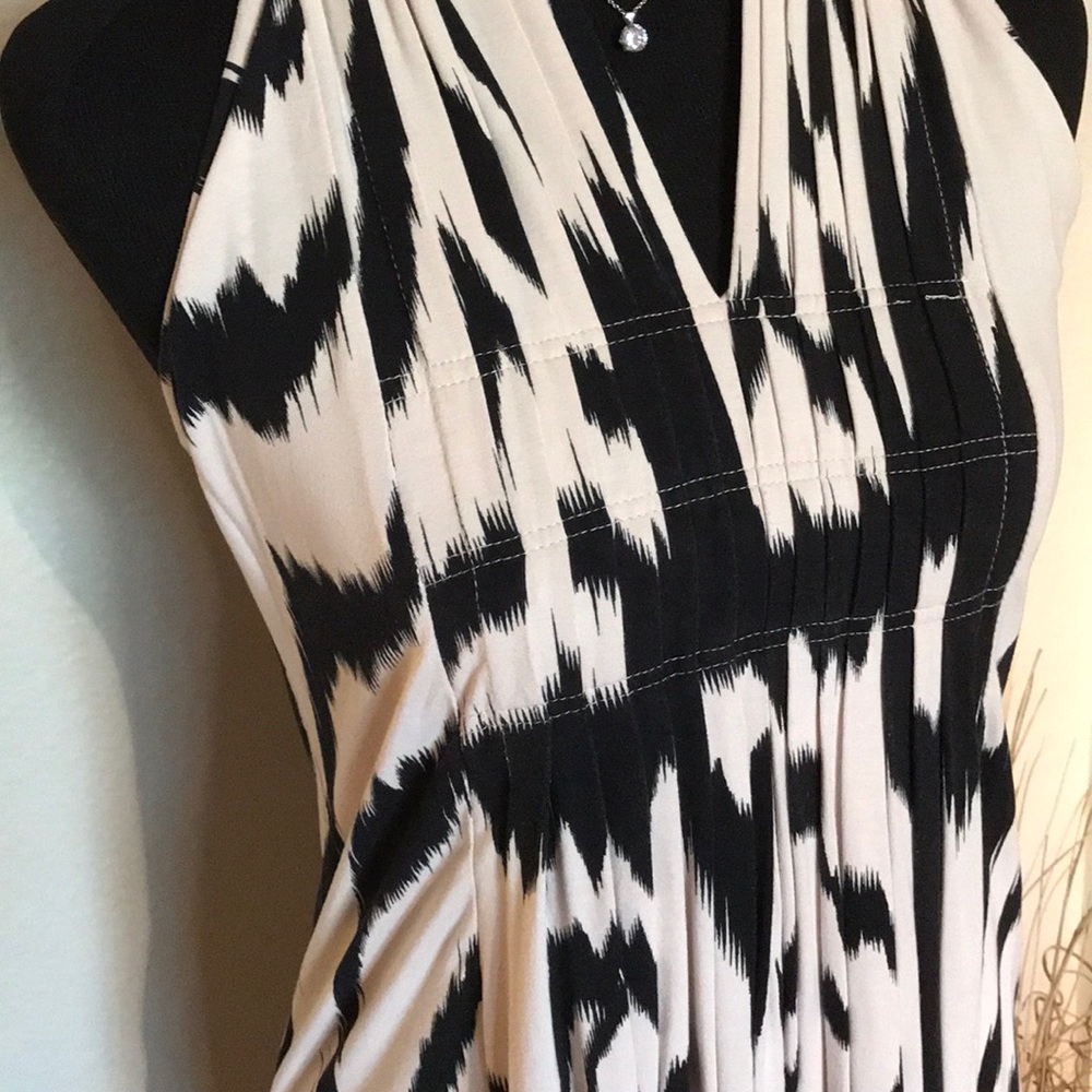 Bel Kazan Mini Halter Dress Medium - Picture 4 of 6
